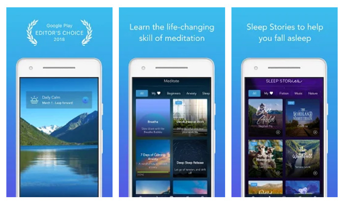 Apps de meditación - Calm