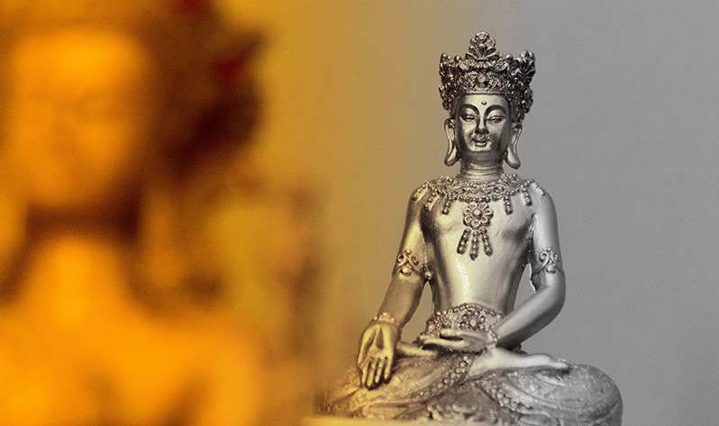Meditación con cuencos tibetanos - Buda