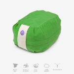 mini zafu verde aumprana Yoga